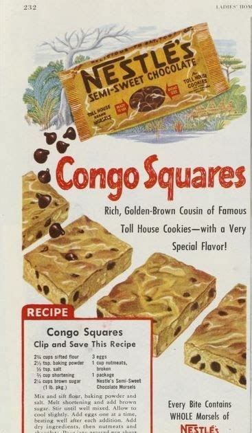 congo squares recipe nestle